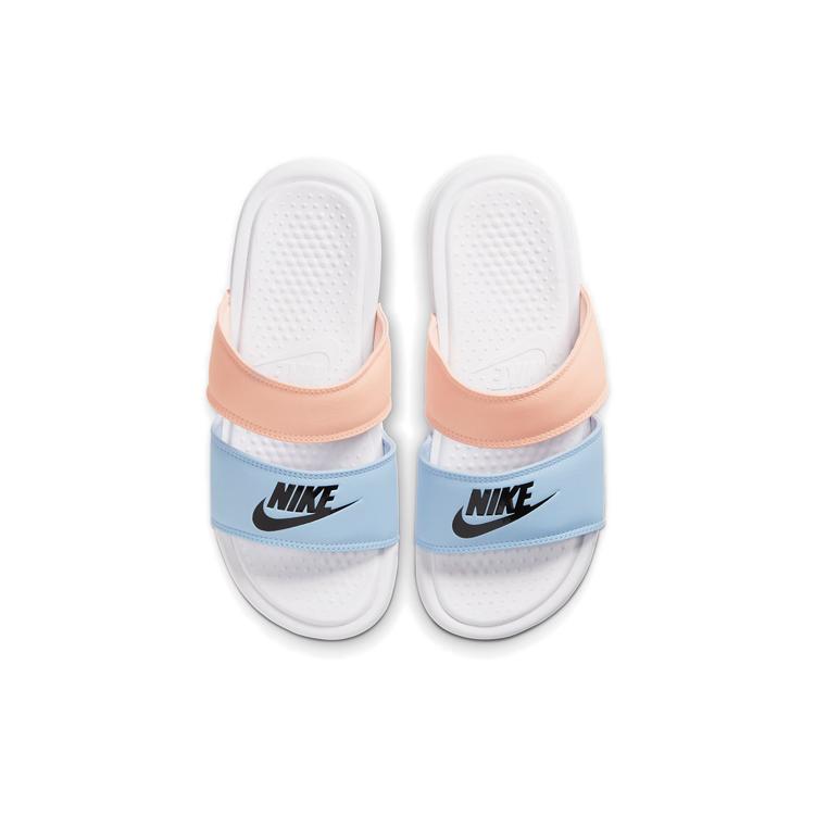 Nike Benassi Duo Ultra Slide White/Blue/Pink Women's 819717-109