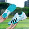 Cross-border boys and girls football shoes Velcro broken nails competition training youth indoor and outdoor sports shoes