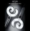 Aespa - MINI FÄCHER-SCHLÜSSELANHÄNGER VERSION 2 | Offizielles K-Pop-Merchandise | SM Entertainment(Batterie NICHT enthalten, Geschenkpapier eingerissen)