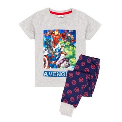 Langes Superhelden-Pyjama-Set für Jungen