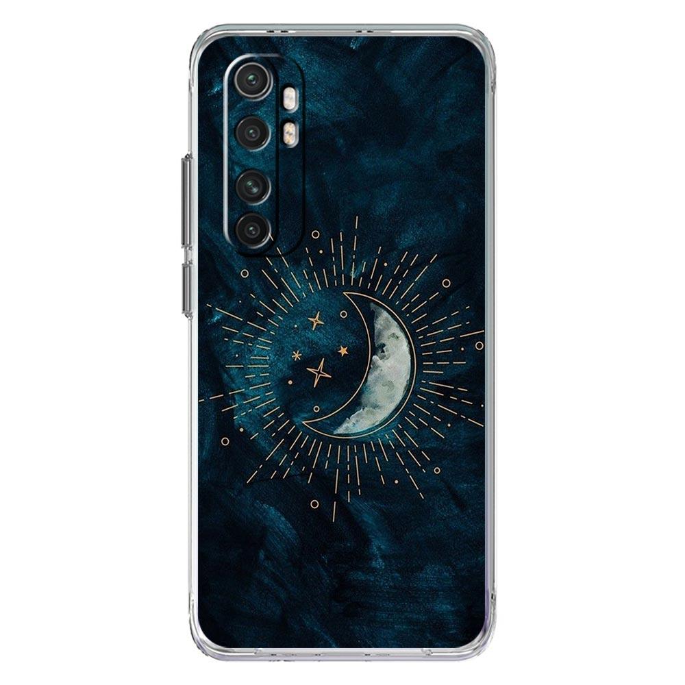

Чехол для телефона для Xiaomi Poco X6 X5 NFC X3 F6 F5 Pro F4 F3 M3 14 13T 12T 12 13 Lite 11 Mi 5G Прозрачный чехол Искусство Планета и звездное небо Xiaomi 12 Lite