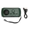 Solar Hand Crank Radio Multifunction Rechargeable Emergency Radio with Flashlight Function for