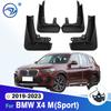 4Pcs Splash Guard Set For BMW X4 M Sport -    Car Mud Flaps Fender Guards Easy Tall Auto Accessories