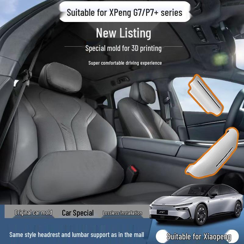 Xiaopeng P7+G7 Comfortable Car Seat Headrest & Lumbar Support Pillow
