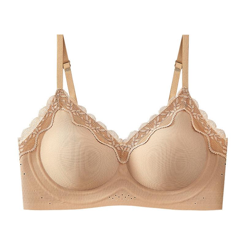 

[Customized] Traceless foundation, skin lace, no steel ring, double milk, anti-sagging bra cover M size [80-100]