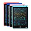 Portable 12 Inch Colorful LCD Writing Tablet with Anti-Drop Memo Pads for Kids