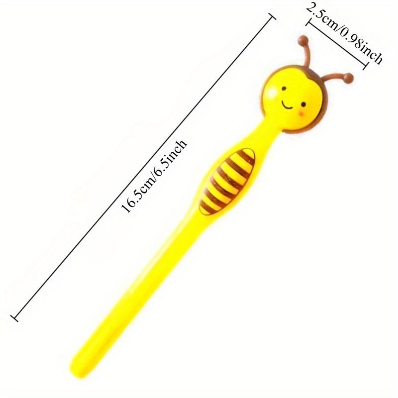 Bee Ball Point Pen Cute Stationery Black Ink 0.5mm Quick-Drying Smooth Writing Gel Pens Office School Daily Use School Supplies
