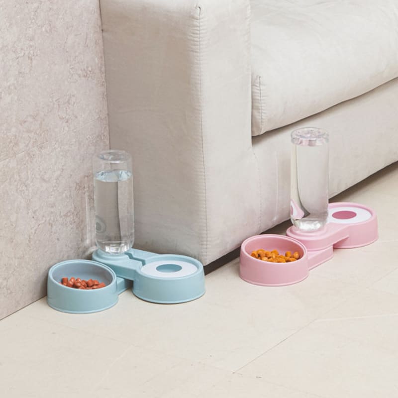 [Pet] 2In1 Watering Tableware