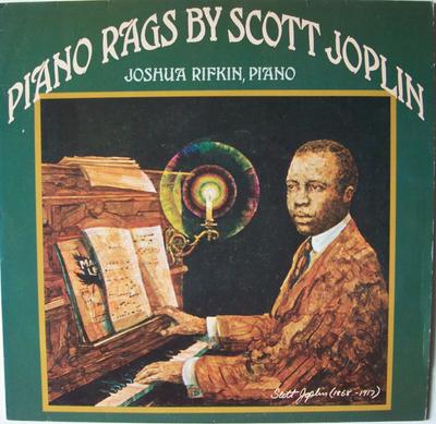 LP Record JOSHUA RIFKIN - Piano Rags By Scott Joplin ELK32005 Elektra 1974 Germany Jazz Used