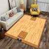 Basketball Court Pattern Carpet suitable as a non-slip mat for the living room or bedroom sofa
