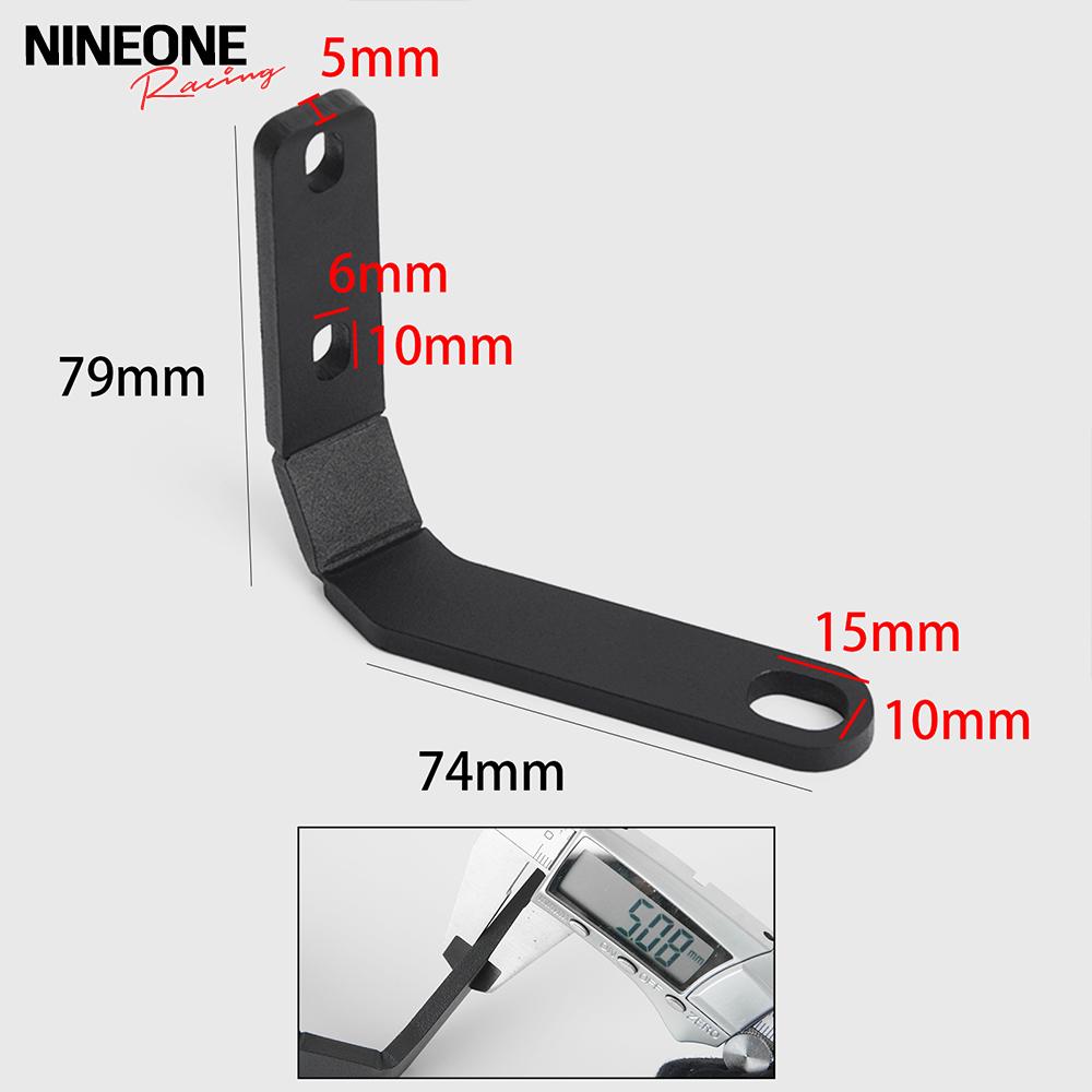 Down Adaptor Bracket Expansion Stand For Honda Rebel CMX 250 300 500 2017-2026 Handlebar Rear View Side Mirror Flipped Bracket
