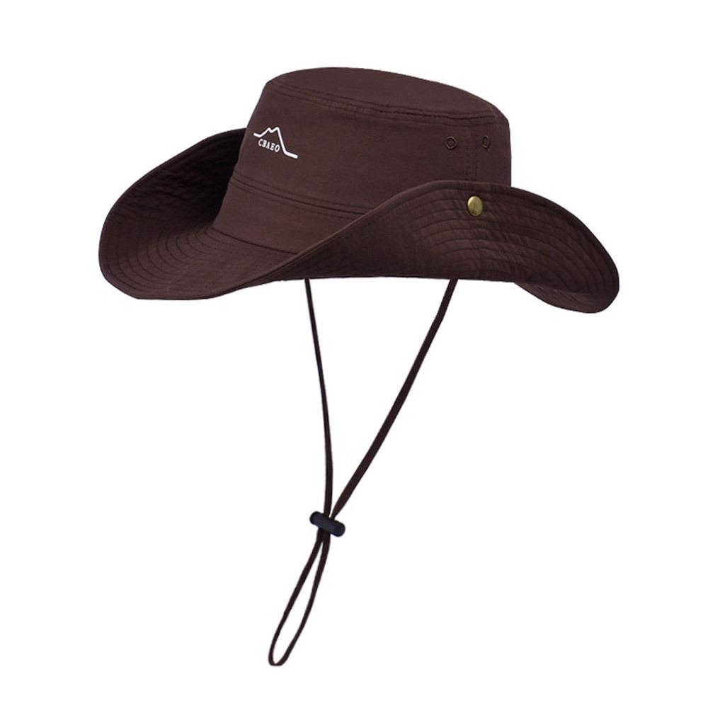 Waterproof Quick-drying Fishing Cap Wide Brim Bucket Hat Fashion Fisherman Hat  Hiking Climb