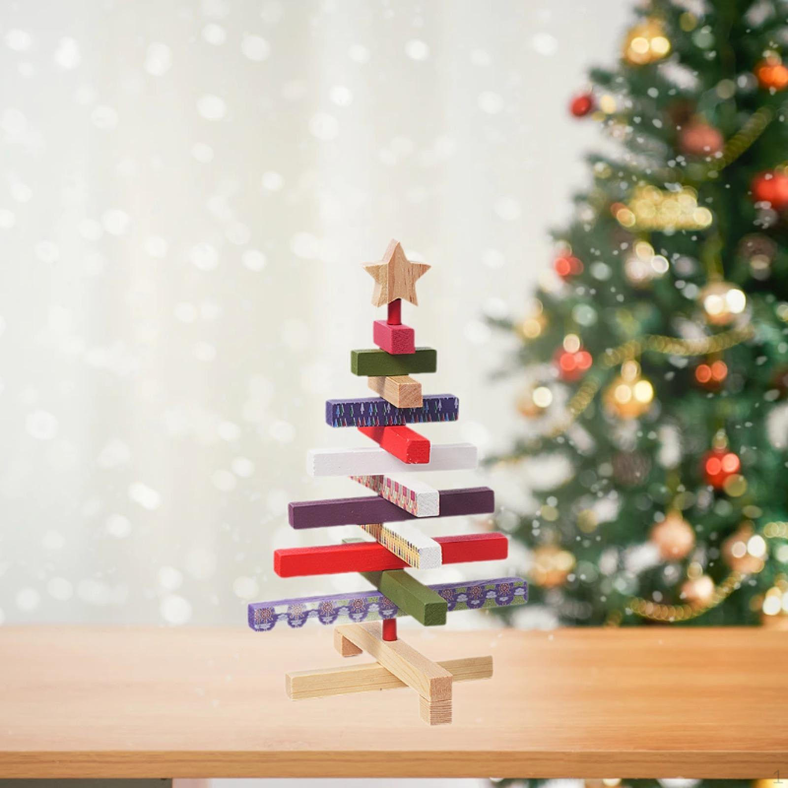 

Рождественская елка Статуэтка Деревянная Фигурка Коллекция Ремесла Скульптура Настольное Украшение для Камин