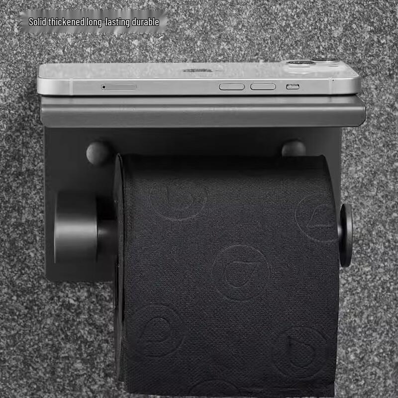 Stainless Steel Suction Cup Toilet Paper Holder