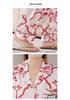 Girls' Ice Silk Pajama Set, Casual & Breathable, Two-Piece for Spring/Summer—Ideal for Home or Outdoors.