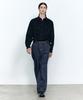 INSILENCE Calik Natural Washed Denim Pants Mid Blue