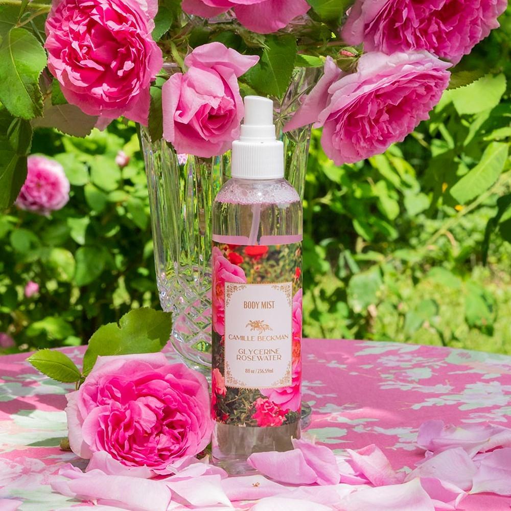 Camille Beckman Rosewater Franrant Body Mist