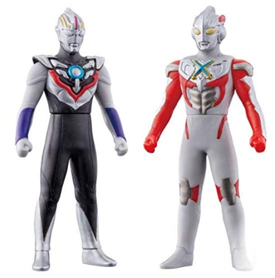 Soft Vinyl Hero Ultraman Showdown Warrior Ultraman Z Ultraman Orb Specium Zeperion Ultraman Set Hot-Blooded [4. & X] (Single Item)