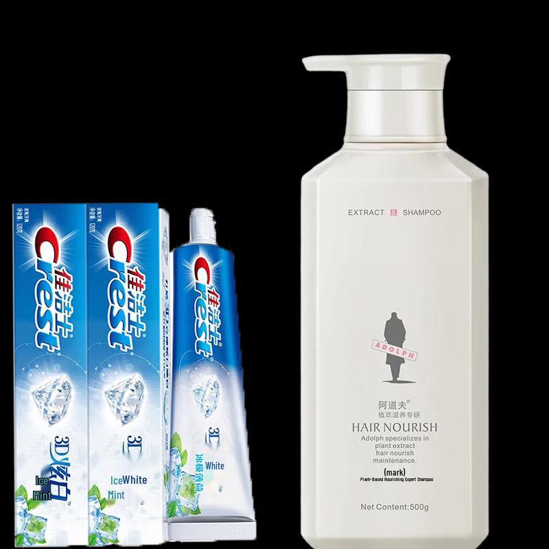 

Oral and Hair Care Essentials Bundle