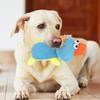2PCS Set Pet Dog Squeak Chew Toy Soft Plush Duck Monkey Sound Toys