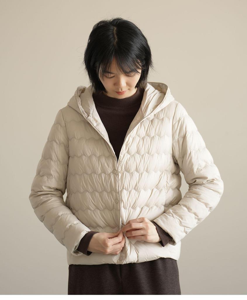 Graphene Hooded Lightweight Down Jacket