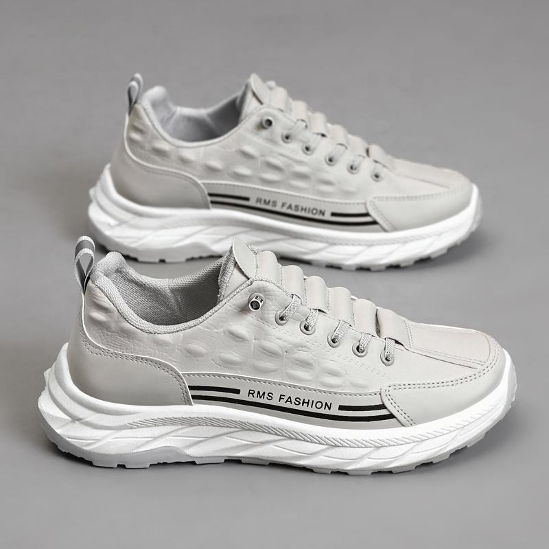 The latest design lace-up breathable fashion sneakers men's new high-quality running shoes