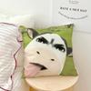 abstract funny meme Grassland Cow funny Comfortable soft hogar pillowcase for Sofa Living Room Bed Home Decor Protective Covers