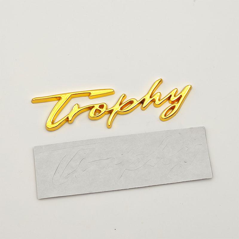 3D Metal Letters Trophy Logo Emblem Car Rear Trunk Sticker Fender Side Badge for MG 6 Morris 3 ZS ZT GS TF GT ZR TF Accessories bfl2