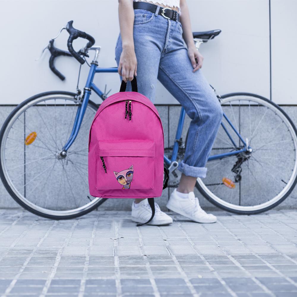 Biggdesign Owl And City Backpack