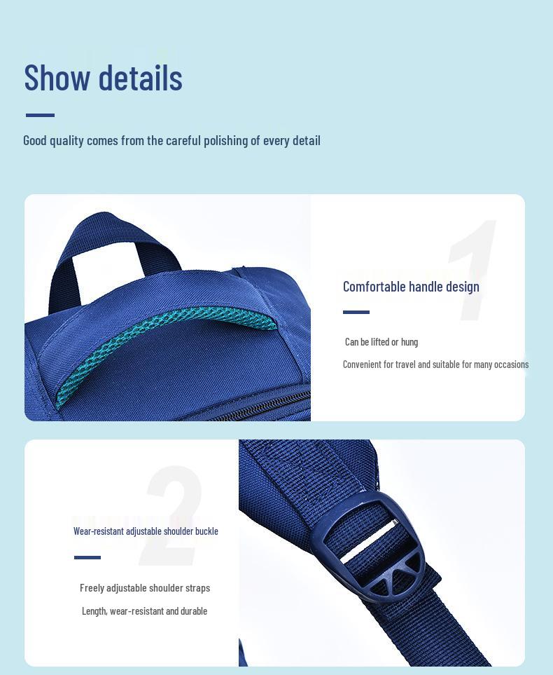 Cartoon Trolley Backpack for Grade 2-6 Students - Large Capacity Schoolbag for Boys & Girls