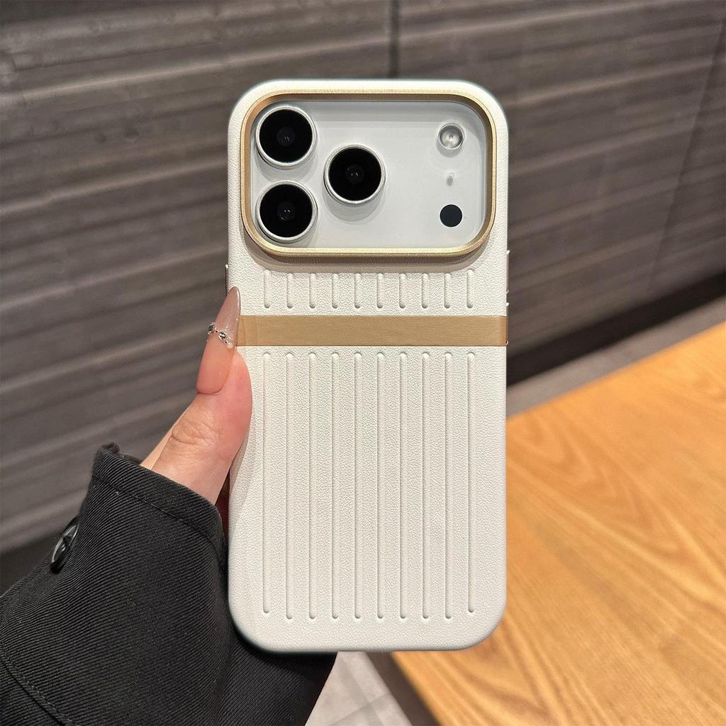 Luggage Magnetic Series Protective Case for iPhone 17 Pro Max with Apple 16 AI Button & Full Coverage