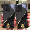 Starlight Zodiac For Xiaomi Redmi 13C Note13 12 Pro Plus 5G Note 9 13T Pro POCO X6 F5 F6 Black Tempered Glass Phone Case