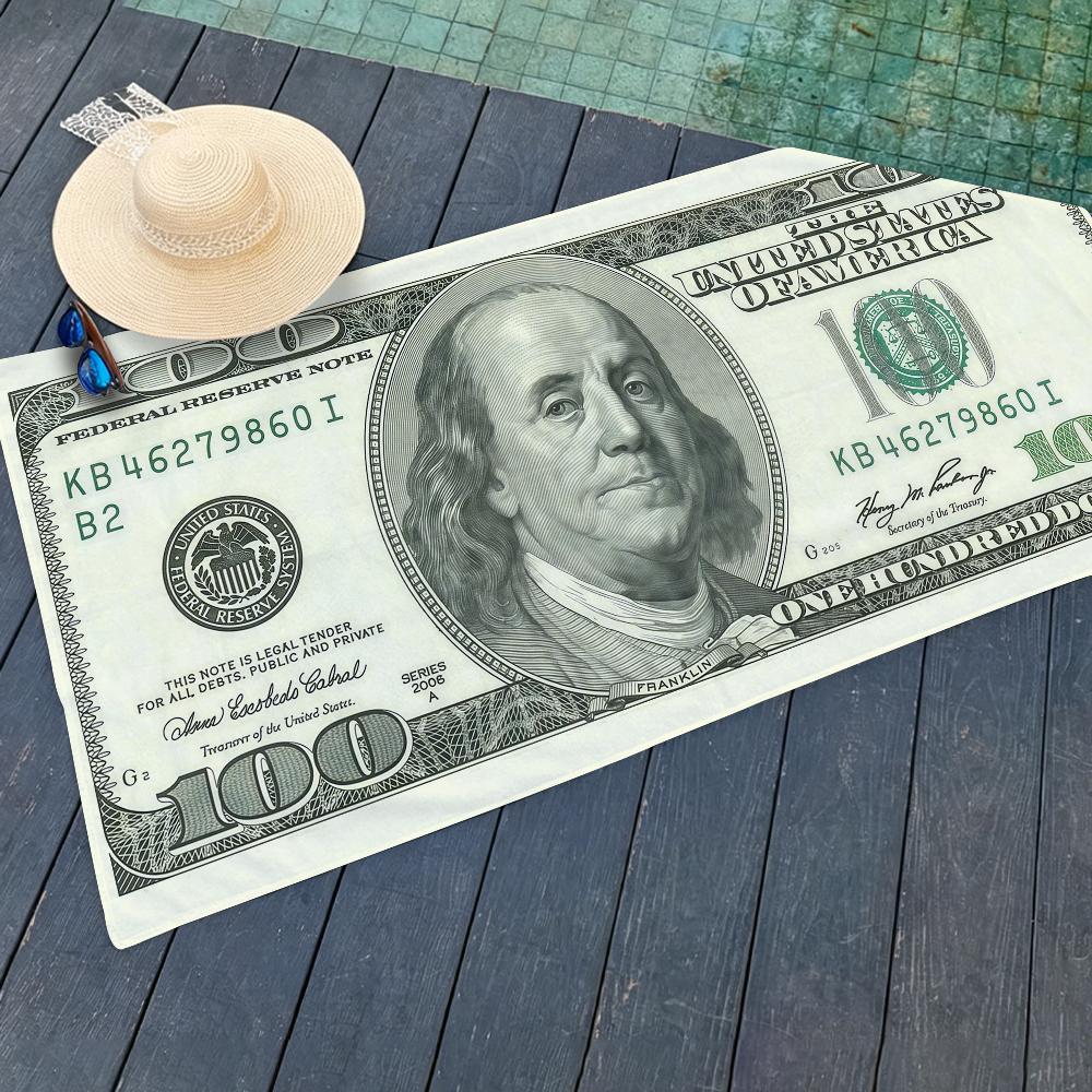 Jmg Household Supplies Us Dollars Art Beach Towel For Beaches Yoga Studios Gyms Hot Springs Swimming Pools And Picnics