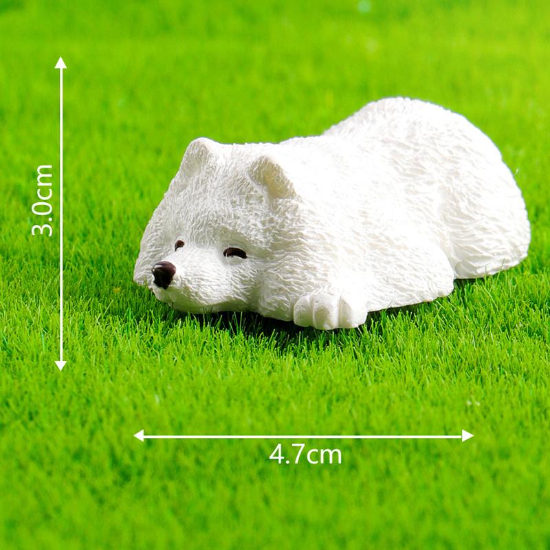 

Мультяшный щенок животное орнамент микро пейзаж смола домашнее украшение рабочего стола украшения милые садоводство автомобиль декоративные аксессуары