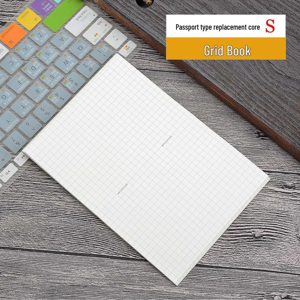 A5 Travel Planner Refill: Dot Grid Passport-Size Monthly Notebook Pages