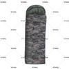 Saixianfeng Adult Thickened Warm Envelope Camouflage Camping Sleeping Bag