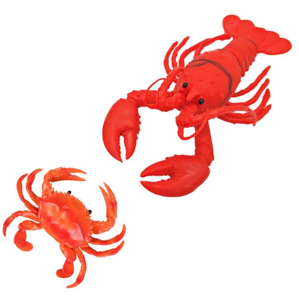 Simulated Toys Simulated Crab Toy Lobster Simulated Lobster Toy  Lobster Model Decor