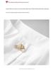 2025 Summer High-End Fashion Three-Button Korean Style White Pullover Top for Women