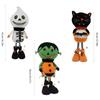 Halloween Horror Doll Sculpture for Indoor and Outdoor Polyester Desktop Decoration for Parties Terrifying Ornament