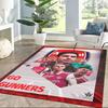 Arsenal Floor Mat Design for Foyer Entryway Decorate room Hallway Antislip Carpet Office home decor Luxury Gift for Birthday, Christmas, Wedding
