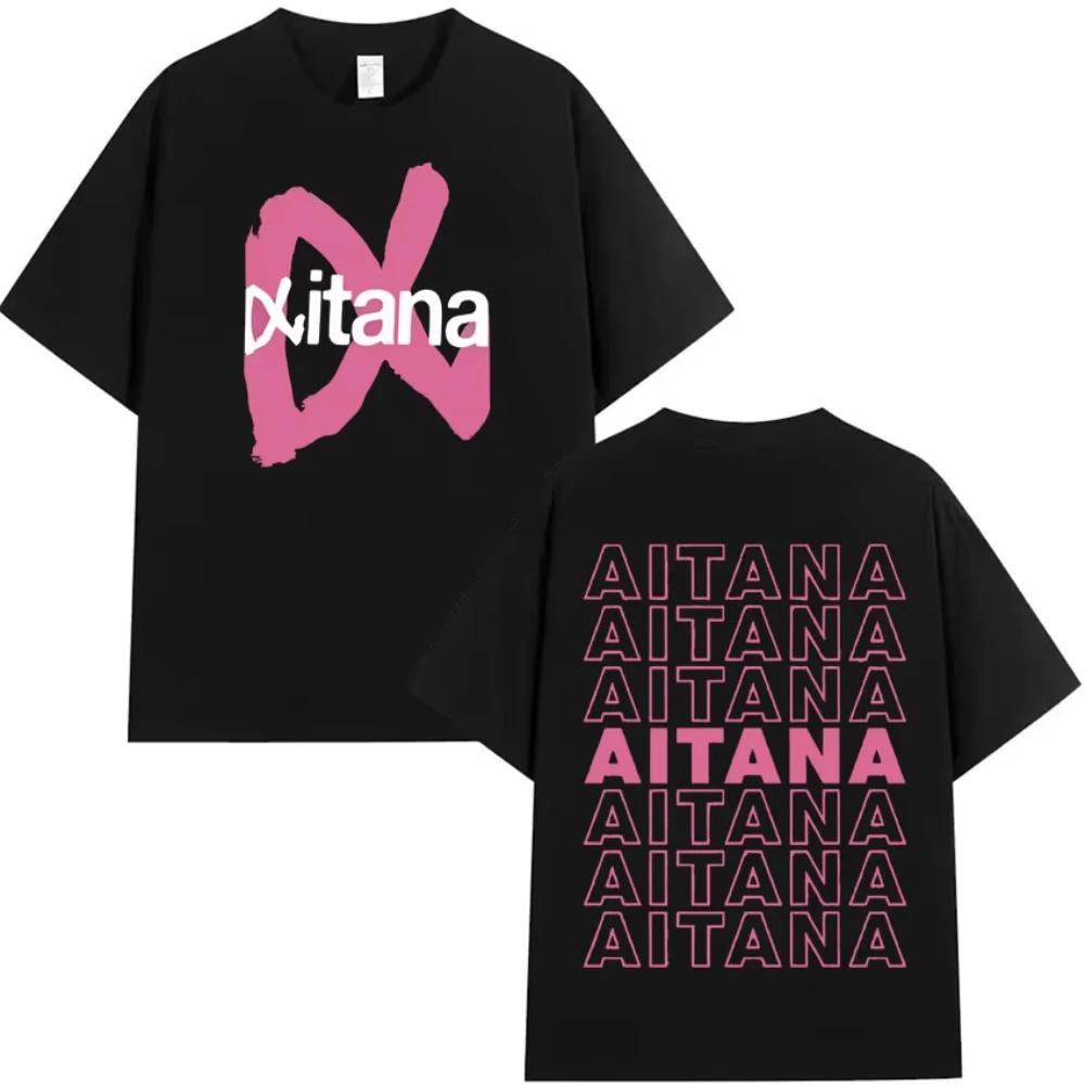 

Summer 2026 New Singer Aitana Ocana Tour Hippie T Shirt Cotton Tshirt Men s Y2K Casual Short Sleeves Tops Streetwear - Men s ... S