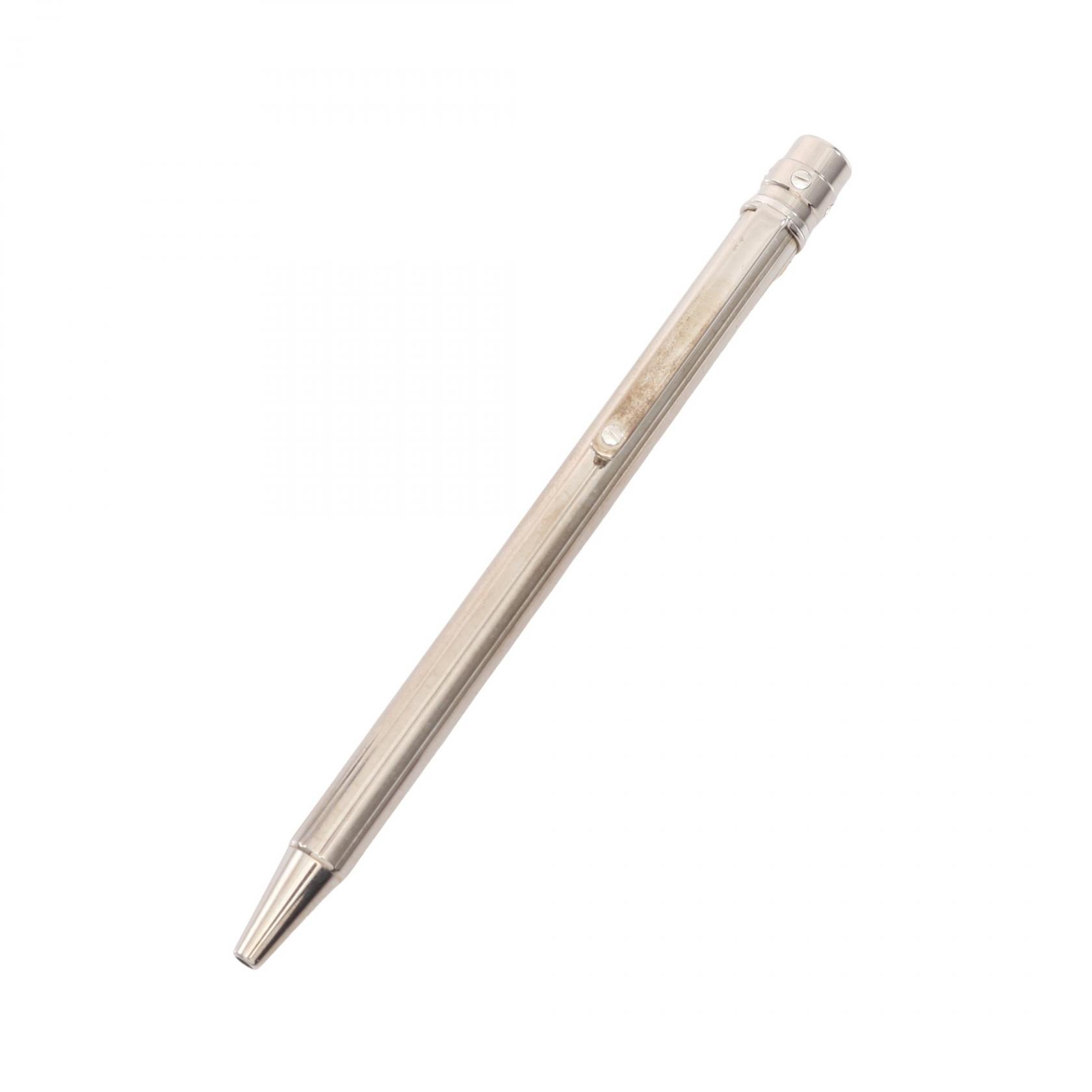 Used CARTIER Santos de Cartier Ballpoint pen Gold Plated Gold Used unisex