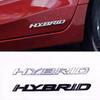 1pcs HYBRID Car Emblem, Suitable for Cars, Trucks, SUVs, As a Decorative Emblem On the Side or Rear of the Car