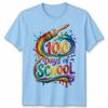 Happy 100 Days Of School Teachers Students Unisex Tshirt Unisexs Unisexs Tee