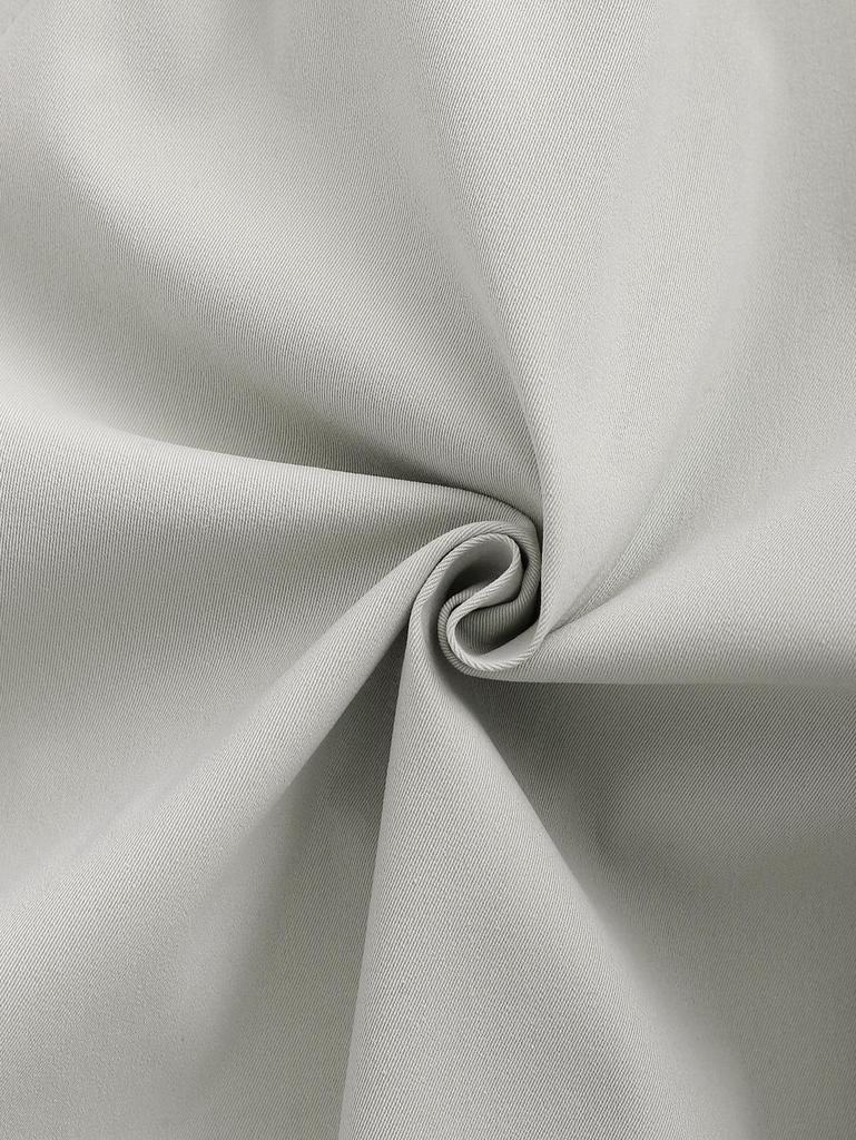 ZAFUL Men's Solid Color Beam Feet Drawstring Casual Pants