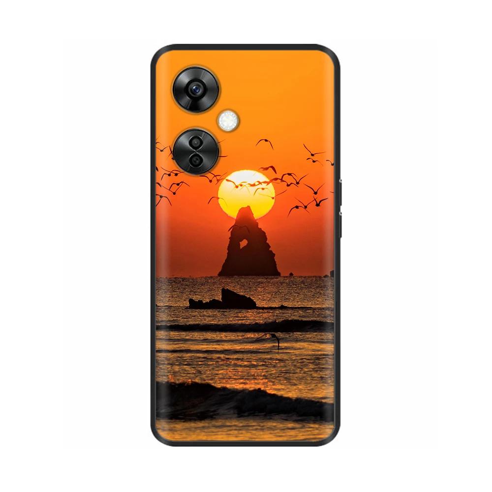 Für OnePlus Nord CE 3 Lite 5G Hülle Blume Silikon Weiche Rückseite Für Oneplus Nord CE3 5G NordN30 Handyhülle Schutzhülle
