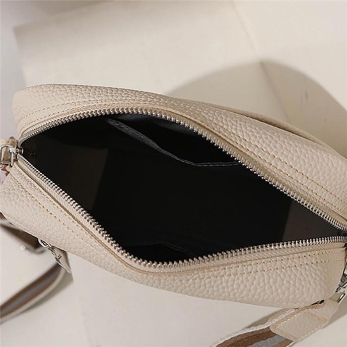 Wide Strap Women Crossbody Bags Ladies Handbags Square Bags Shoulder Sling Bags for Femele