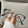 Anti Radiation Cat Eye Glasses for Women Men Aesthetic Glasses Replaceable Lens Eyeglasses Frames Retro Eyeglasses