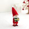 Nordica Nisse Christmas Wooden Doll Heartful Santa Green x Gold