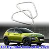For Hyundai Kona Kauai SUV 2018-2020 Car Front Air Conditonnal Vent Cover Trim AC Outlet Panel Frame Interior Accessories